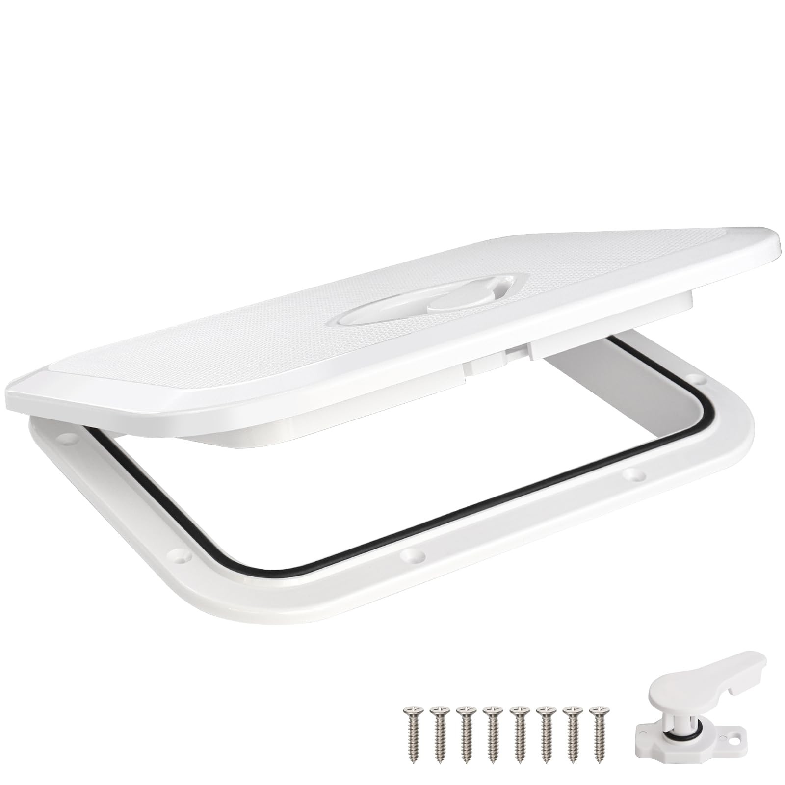 Marine Boat Hatch Deck Cover Lid,Marine Access & 14×10.8″, White