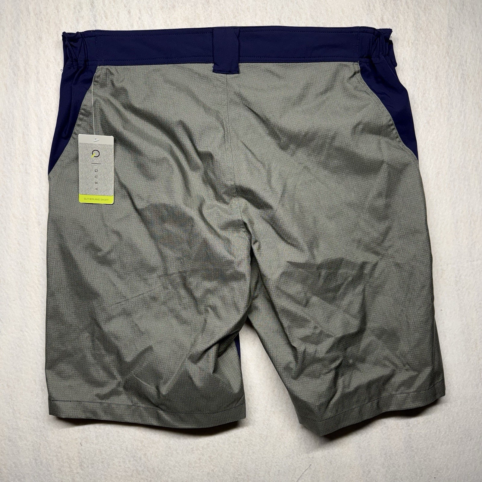 QUAY SUTHERLAND SAILING Mens Board Swim Shorts XLarge Blue Gray – New with Tags
