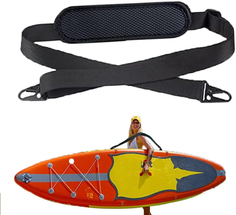 SUP Paddle Board Carrier Shoulder Strap Adjustable Carrying Sling Paded Bag Belt