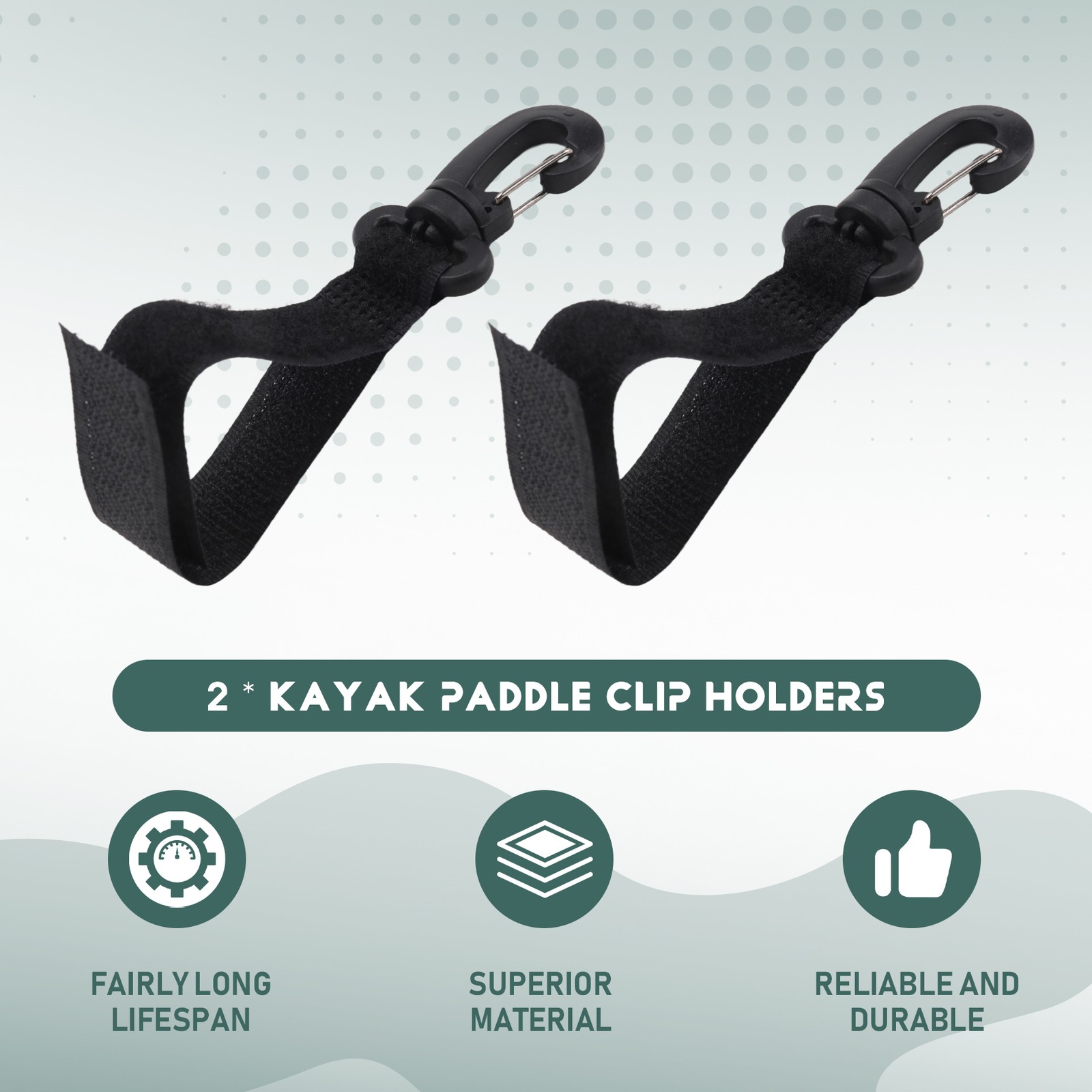 Paddle Storage Clip Paddle Holder Kayak Boat Fishing Rod Holder Clip1678