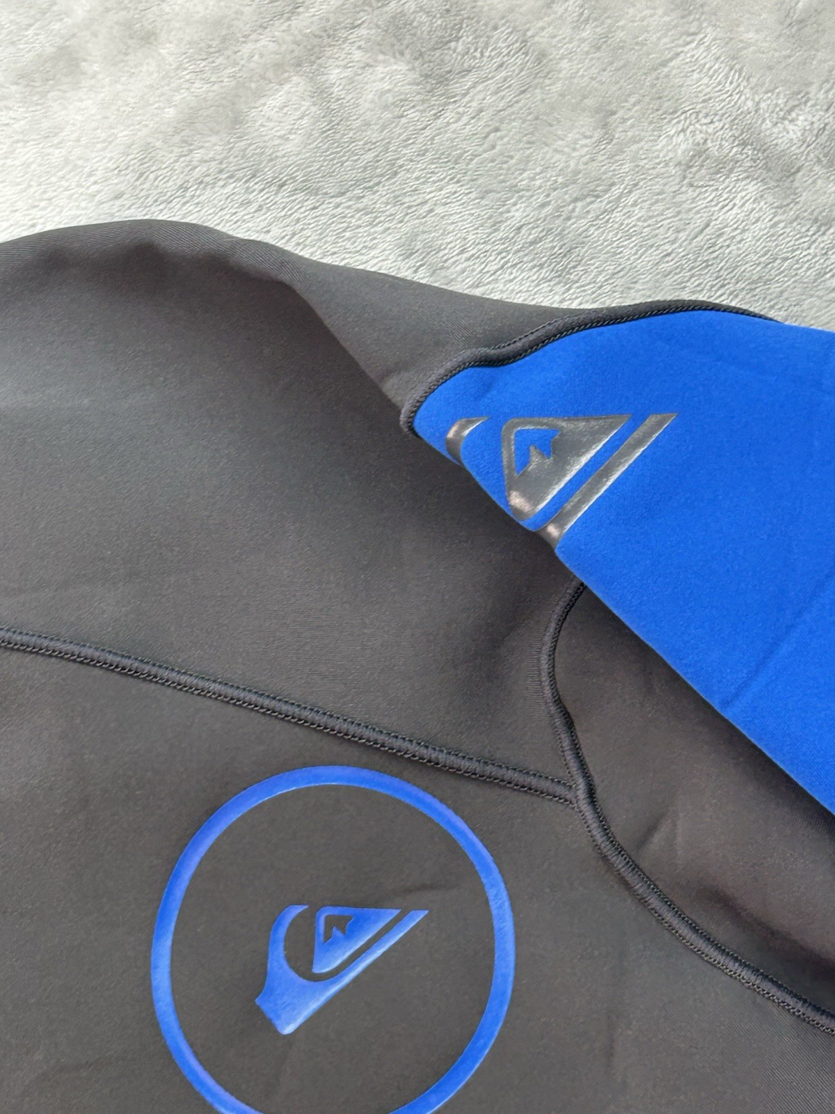 Quiksilver Syncro 1.0mm Wetsuit Top Men XXL Long Sleeve Surf Dive BodyBoard Swim