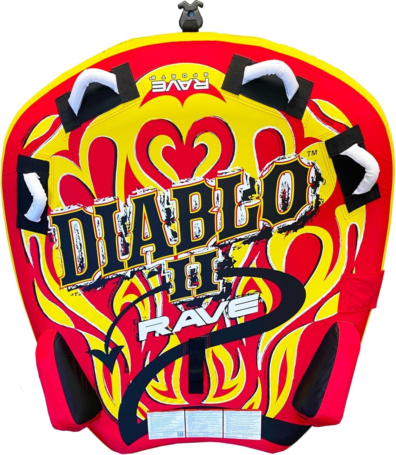 RAVE Sports Diablo II Boat Towable Tube 2 Passenger