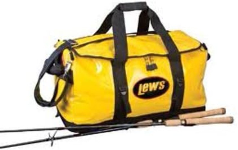 Yellow 24″ Boat Bag PVC Water Resistant 3 Compartments 2 Zipper Pockets