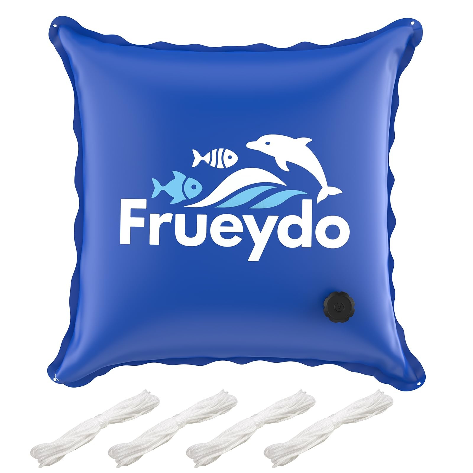 Inflatable Pool Pillow for Above Ground Pool 4×4 Ft – Heavy Duty Air Pillow f…