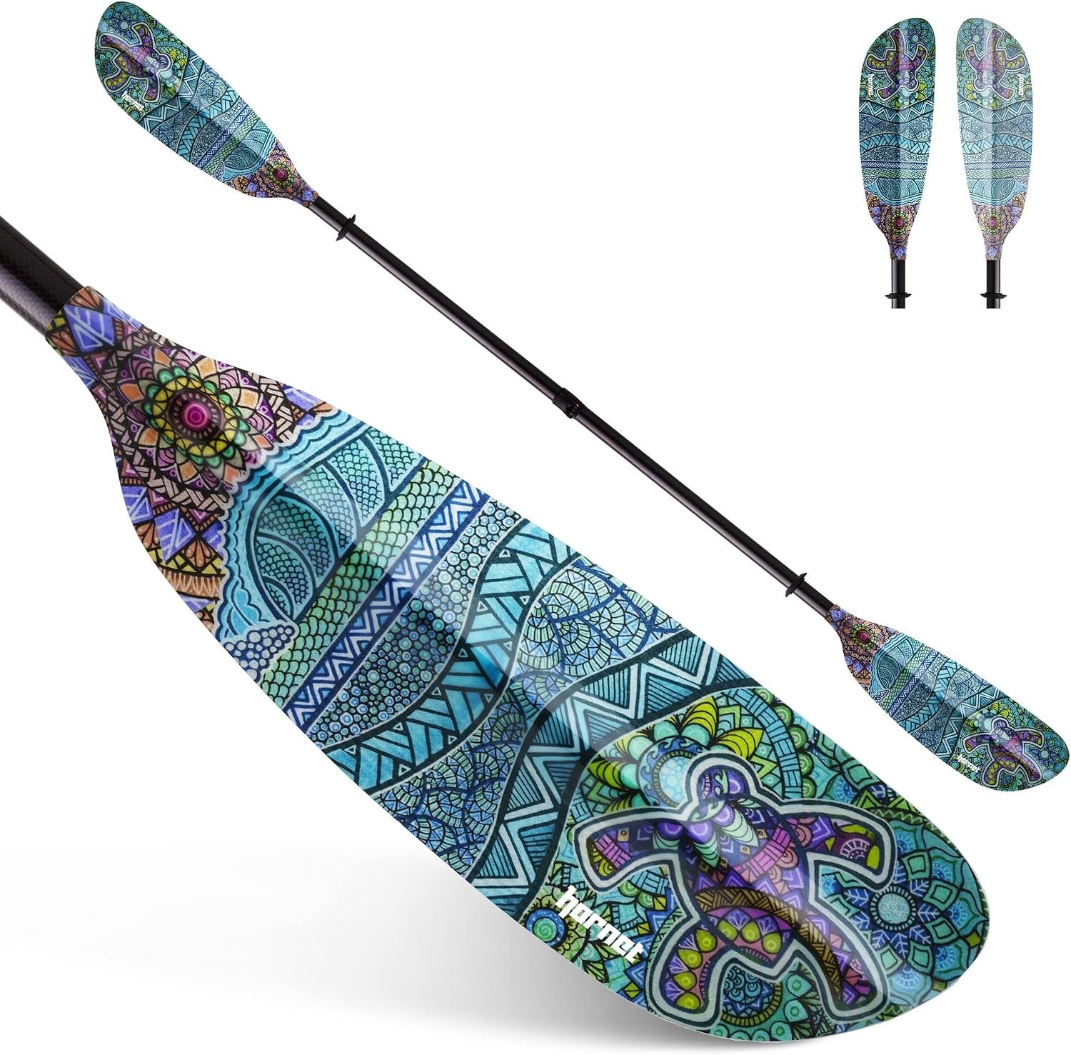 Fiberglass Kayak Paddle for Adults- Ideal for Touring, Fishing and Boating- 90.5