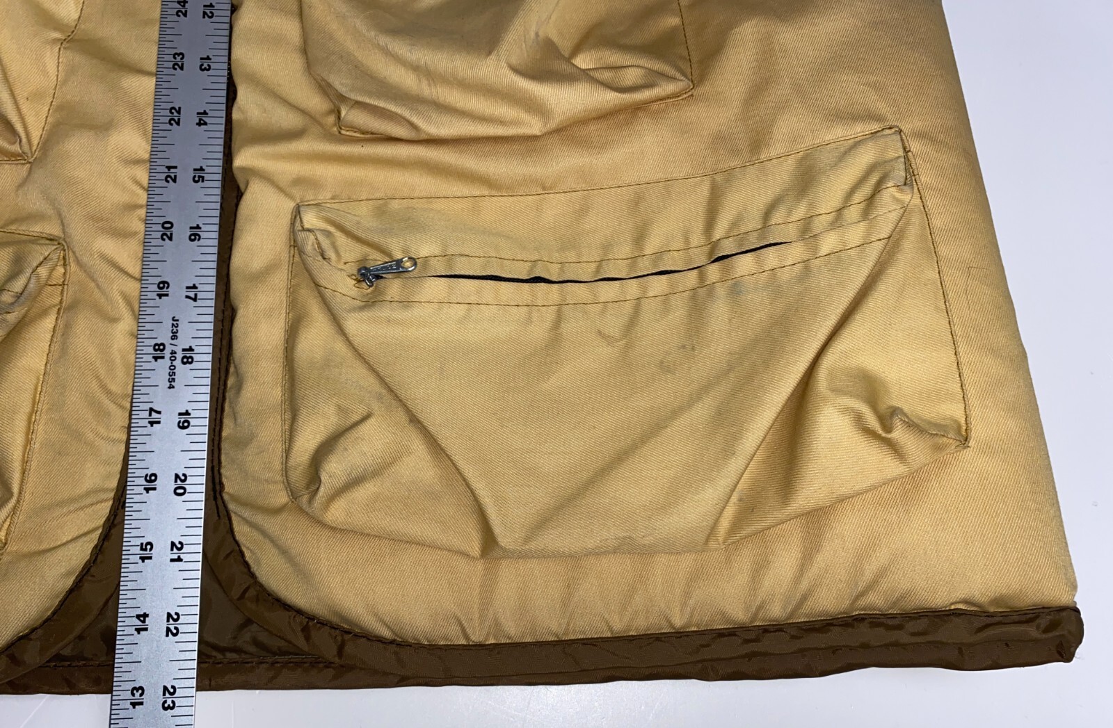Vintage Orvis Fishing Tackle Vest Men’s XL Type 2 Floatation Device with Pockets
