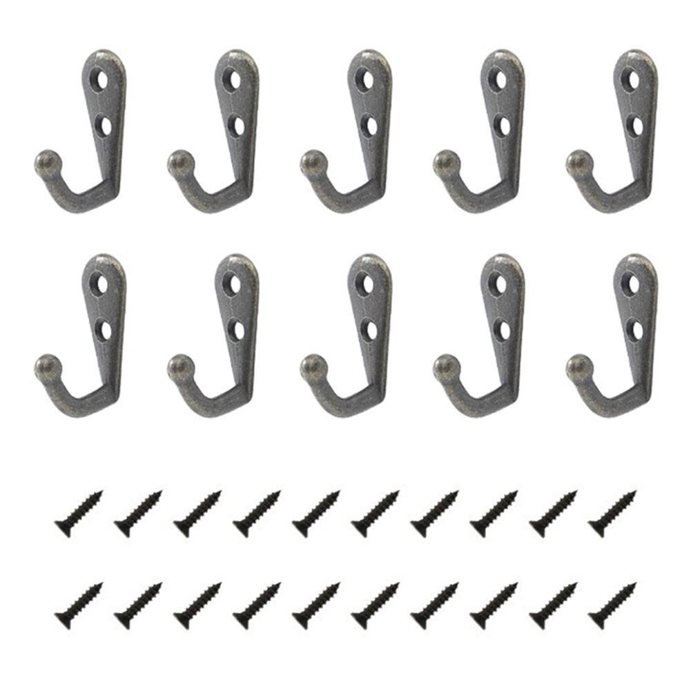 Bronze Silver Gold for Black Retro Coat Hooks and Various Decor Styles