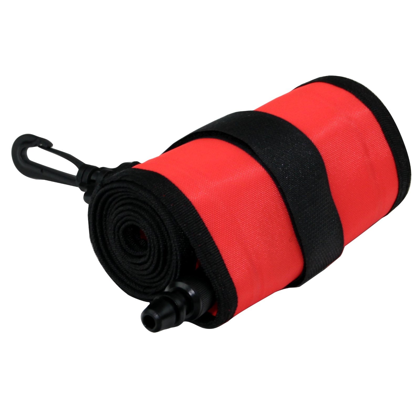 4 Ft Scuba Dive Signal Marker Buoy Safety Sausage Tube Closed End Inflator Valve