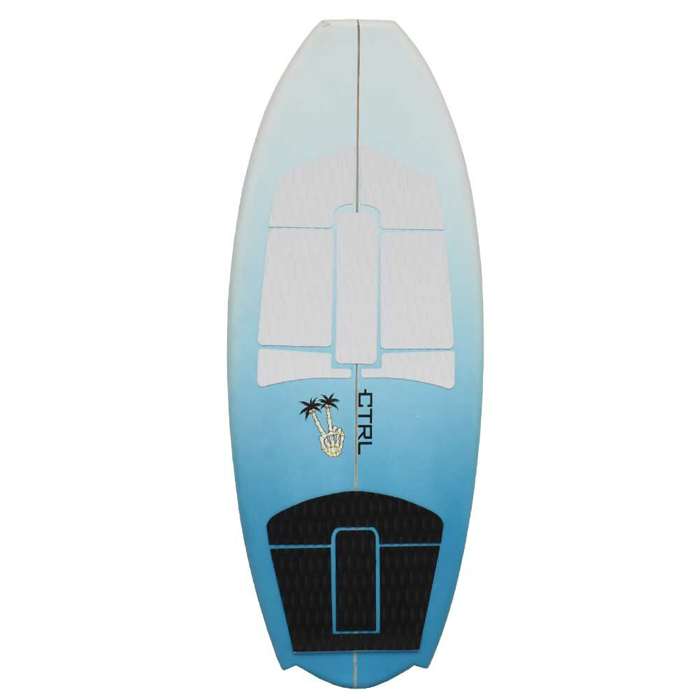 CTRL Boat Peace Skull Wakesurfer CTPSM4FT555 | 4Ft 9In Blue/White