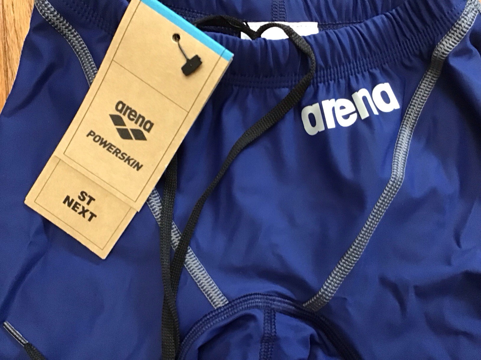 *NWT* ARENA Powerskin SZ 26 ST Next Men’s Racing Jammer Swimsuit Navy (T3-13)