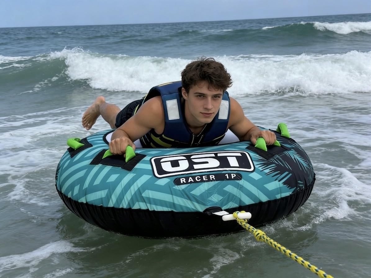 Heavy Duty Inflatable Towable Water Tube for Boating Person Inflatable Tube