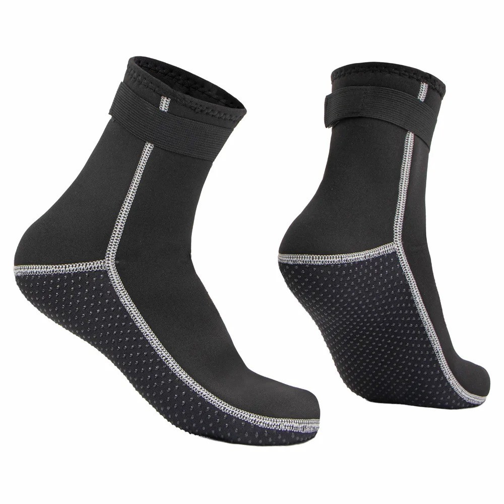 3mm Neoprene Diving Socks Swimming Boots Snorkeling Surfing Socks Adult S~2XL