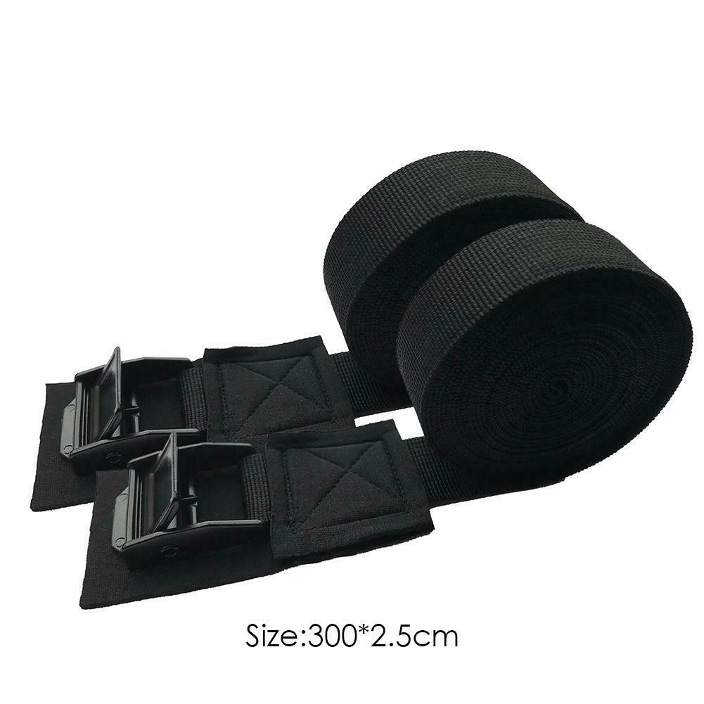 2X 9.8 Ft Auto Dachträger for KAJAK Cam Buckle Zurrgurt Gepäckgurt 300 X 2.5cm