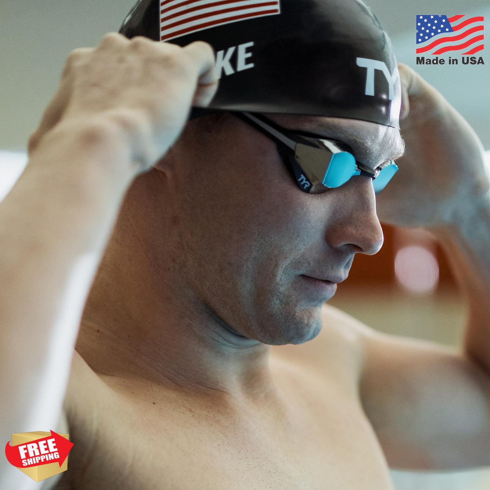 TYR Tracer-X Elite Racing Swim Goggles