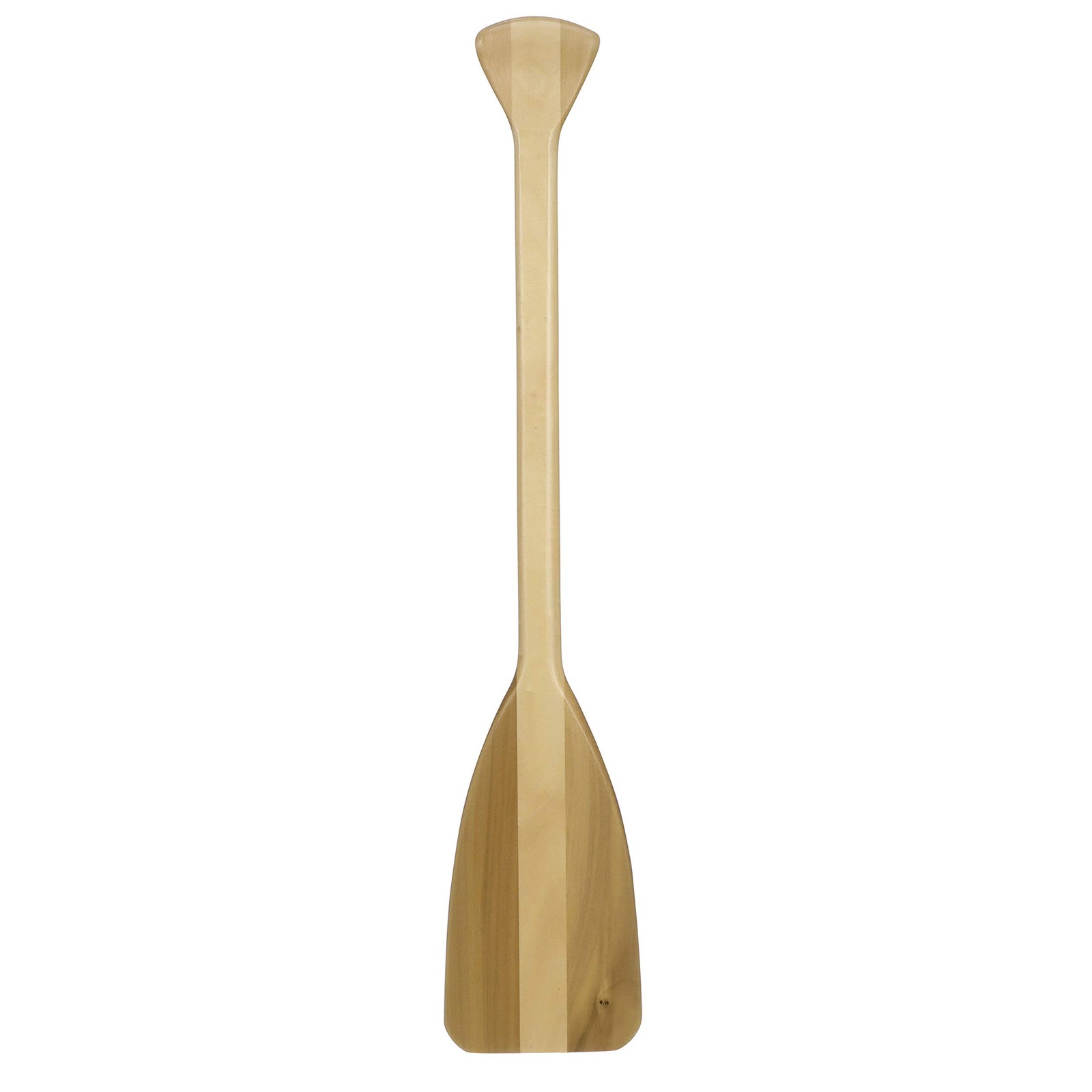 30in Wooden Canoe Paddle Ergonomic Grip Premium Marine Wood Boat Oar 2.5 FT, New