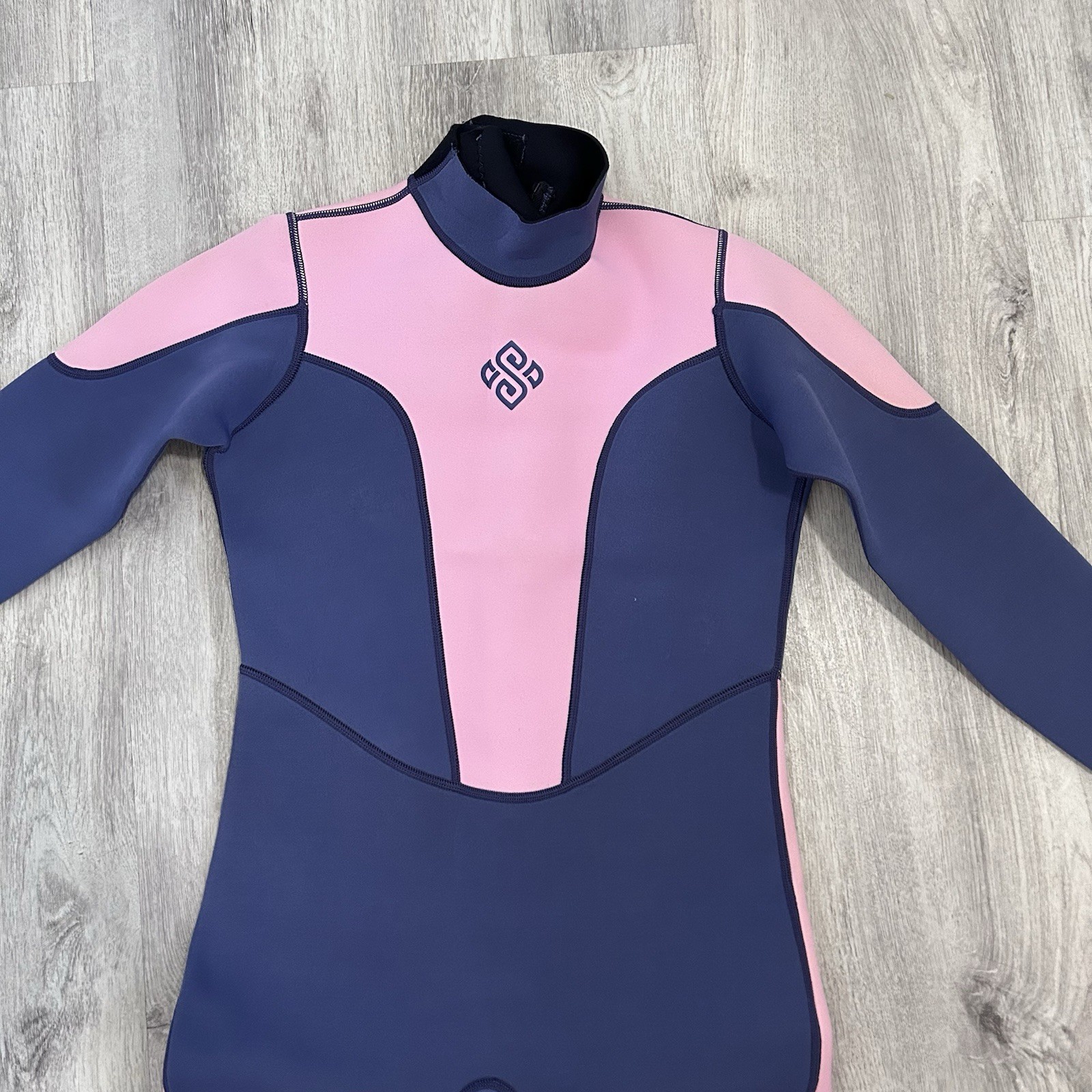 Sea Skin Wetsuit Girls Youth Size 16 Purple Pink Full Body Long Sleeve New NWOT