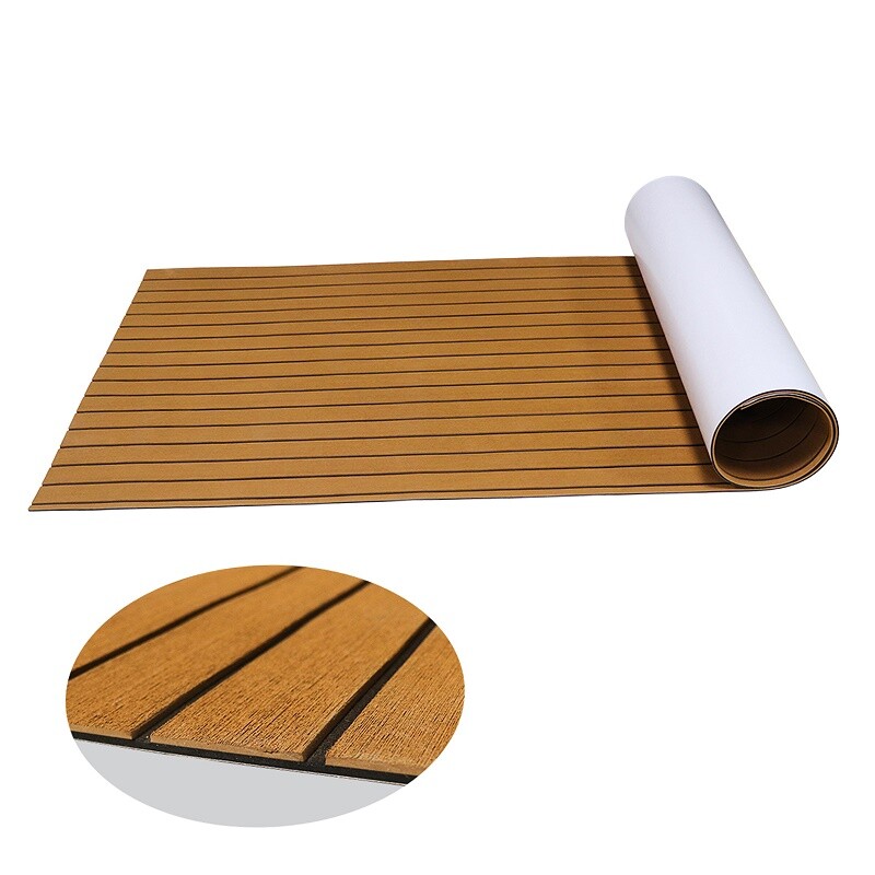 Marine Flooring Mat Yacht Boat Decking Self-Adhesive Pad EVA Foam Teak Sheet Mat