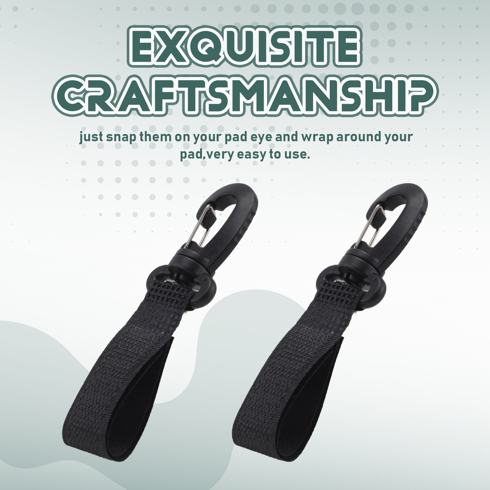 Paddle Storage Clip Paddle Holder Kayak Boat Fishing Rod Holder Clip1678