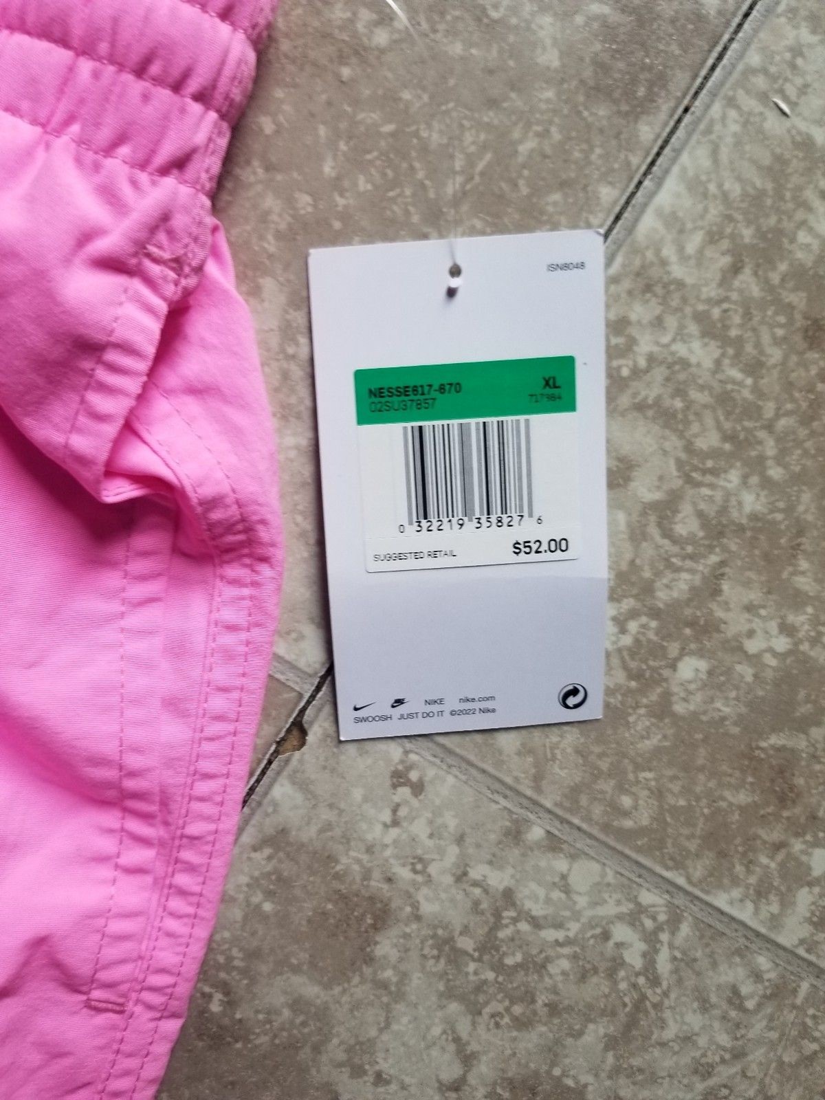 Nike Swim Shorts Neon Pink XL