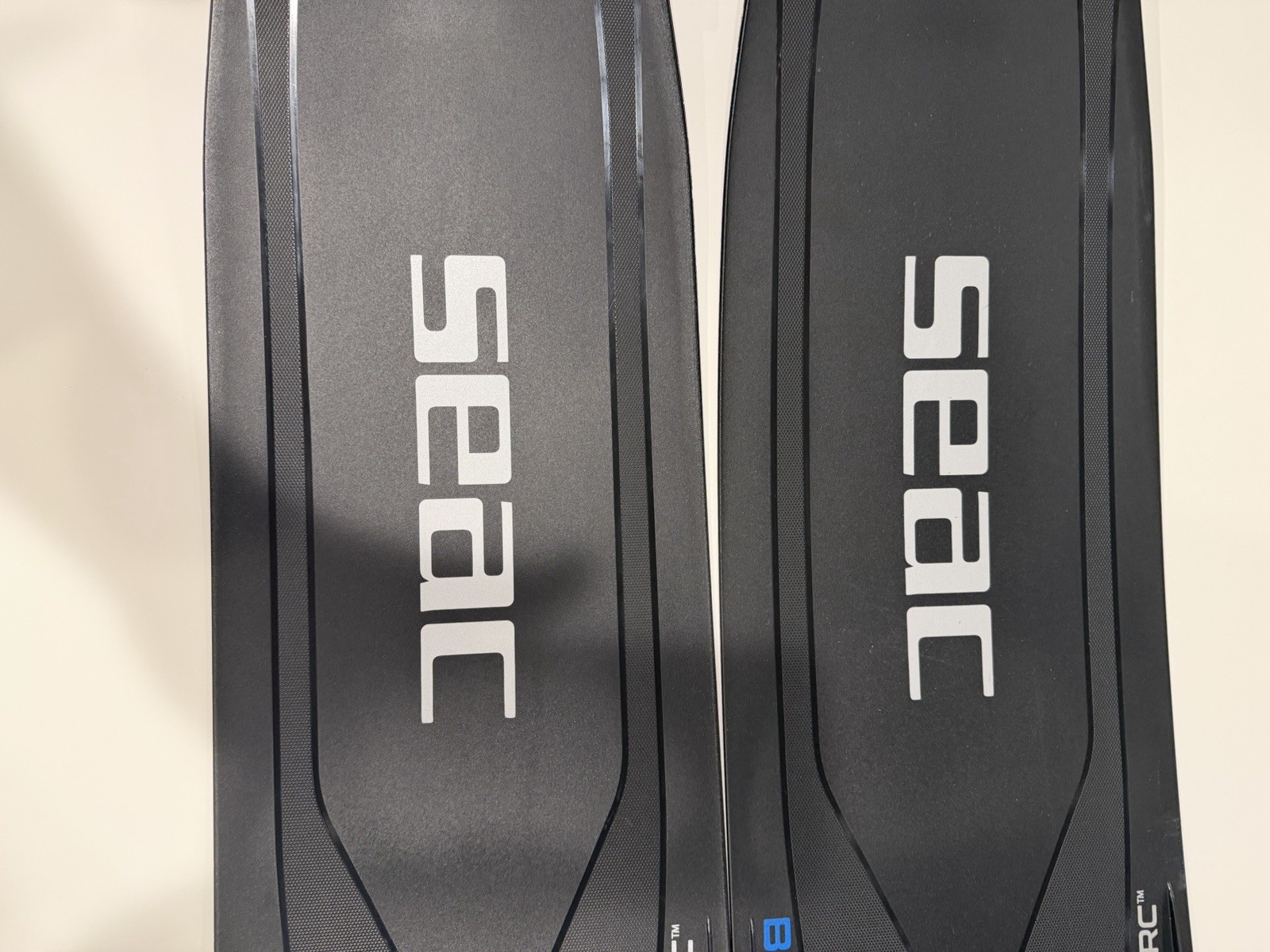 SEAC BM-30 Freediving Long Blade Fins EU 36-38 US Men 4.5-5.5 Women 5.5-7