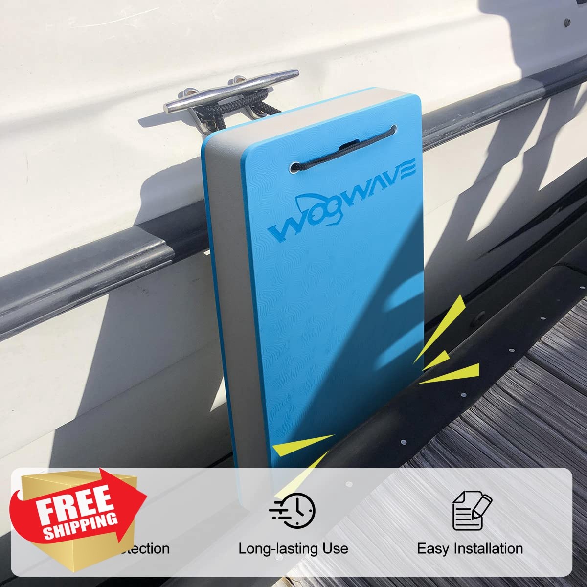 Woowave Boat Fender Blue 20″