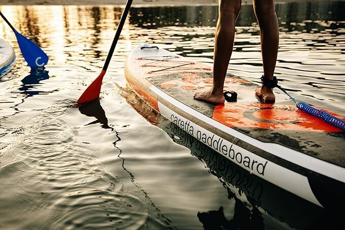 60% Off, Inflatable Paddle Board (Orange),10.6’ long, 32” wide, 300LBS Capacity