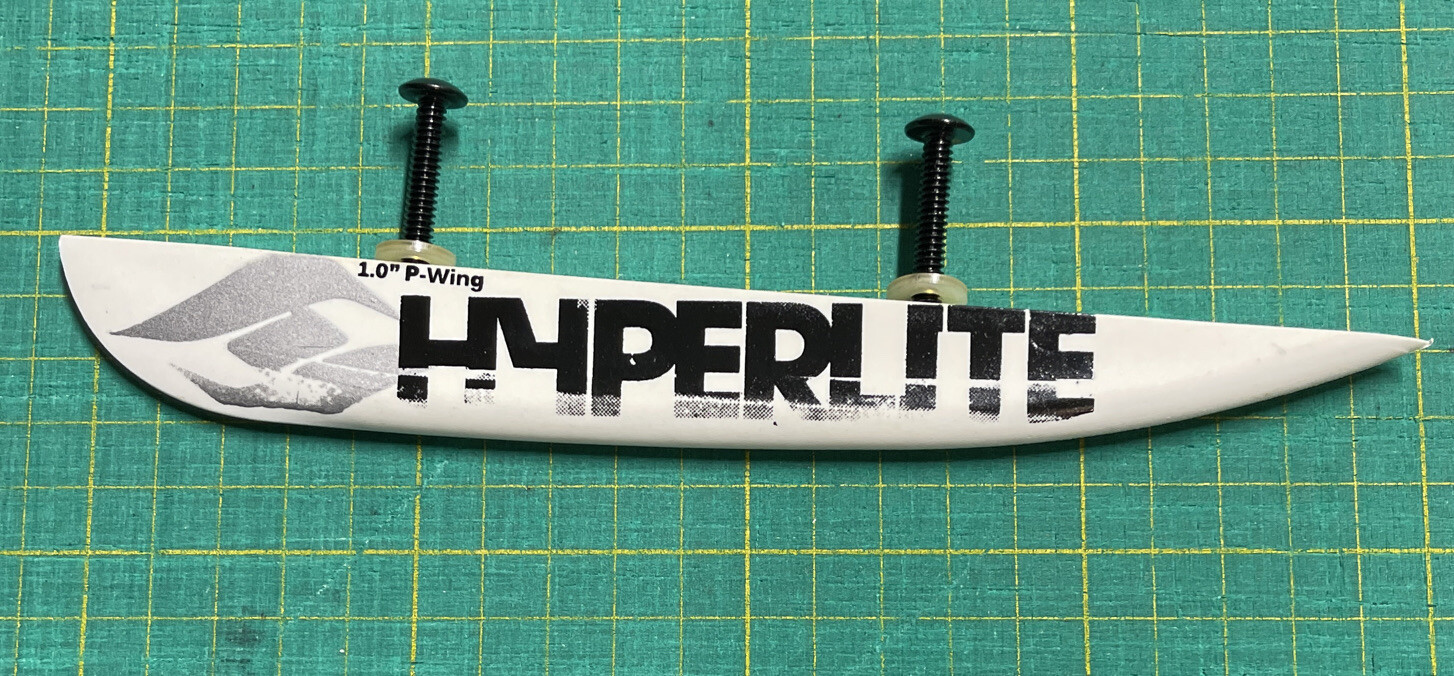 Hyperlite 1.0 P-wing Wakeboard Fin New