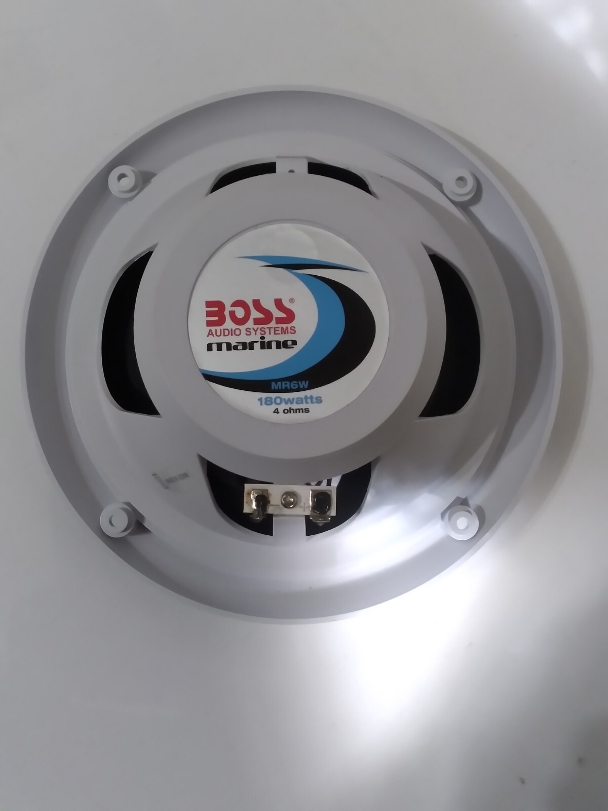 1x BOSS Audio Systems MR6W 180 Watt, 6.5 Inch, Full Range, 2 Way Weatherproof