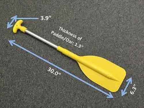 2 Pactrade Marine Kayak Canoe Raft JetSki Yellow Telescopic Aluminum Oar Paddle
