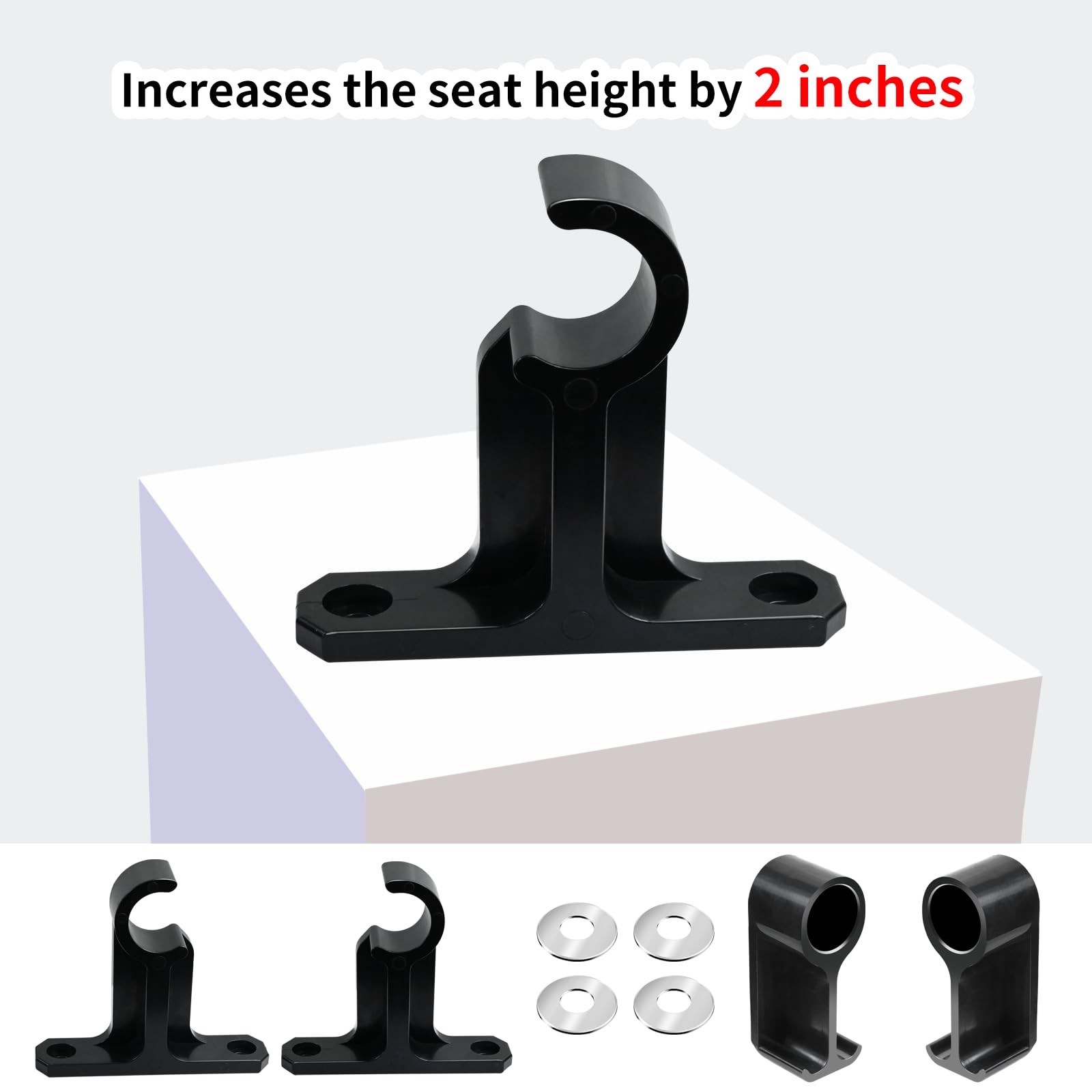 Kayak Seat Risers 2 Inches Height for Lifetime Tamarack Pro Kenai Pro Teton