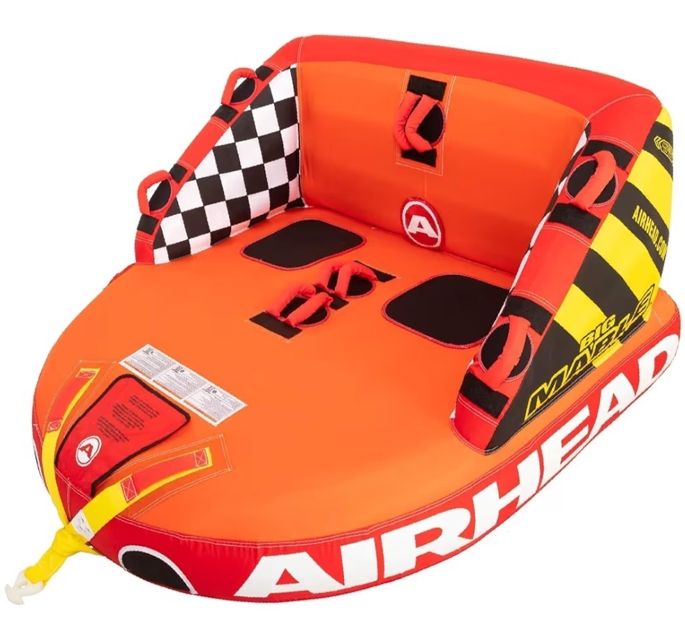 AIRHEAD Big Mable, 1-2 Rider Towable Tube for Boating532213 (601650)