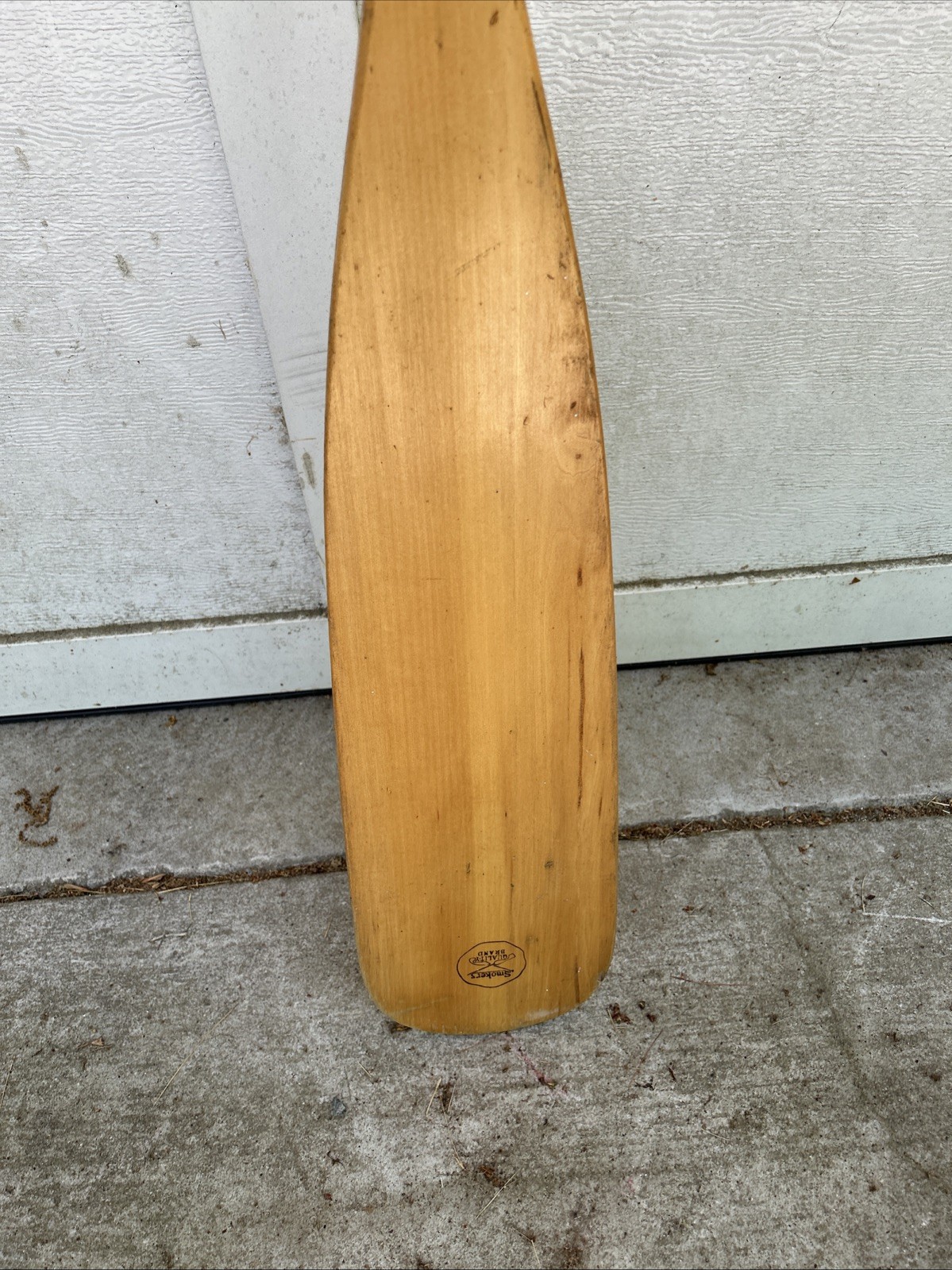 Vintage Smokers Brand Wooden Canoe Wood Paddle 65″ Paddling Kayak