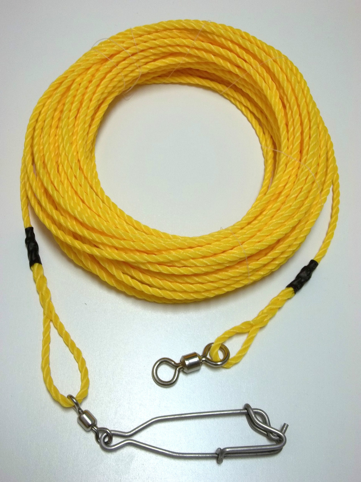 100ft Spearfishing floating line float rope scuba diving dive competition swivel