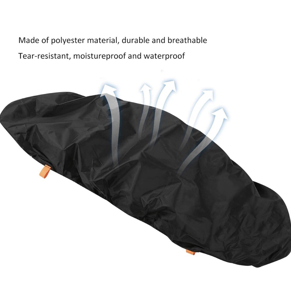 Moocy Kayak Cover Canoe Cover Waterproof UV Resistant