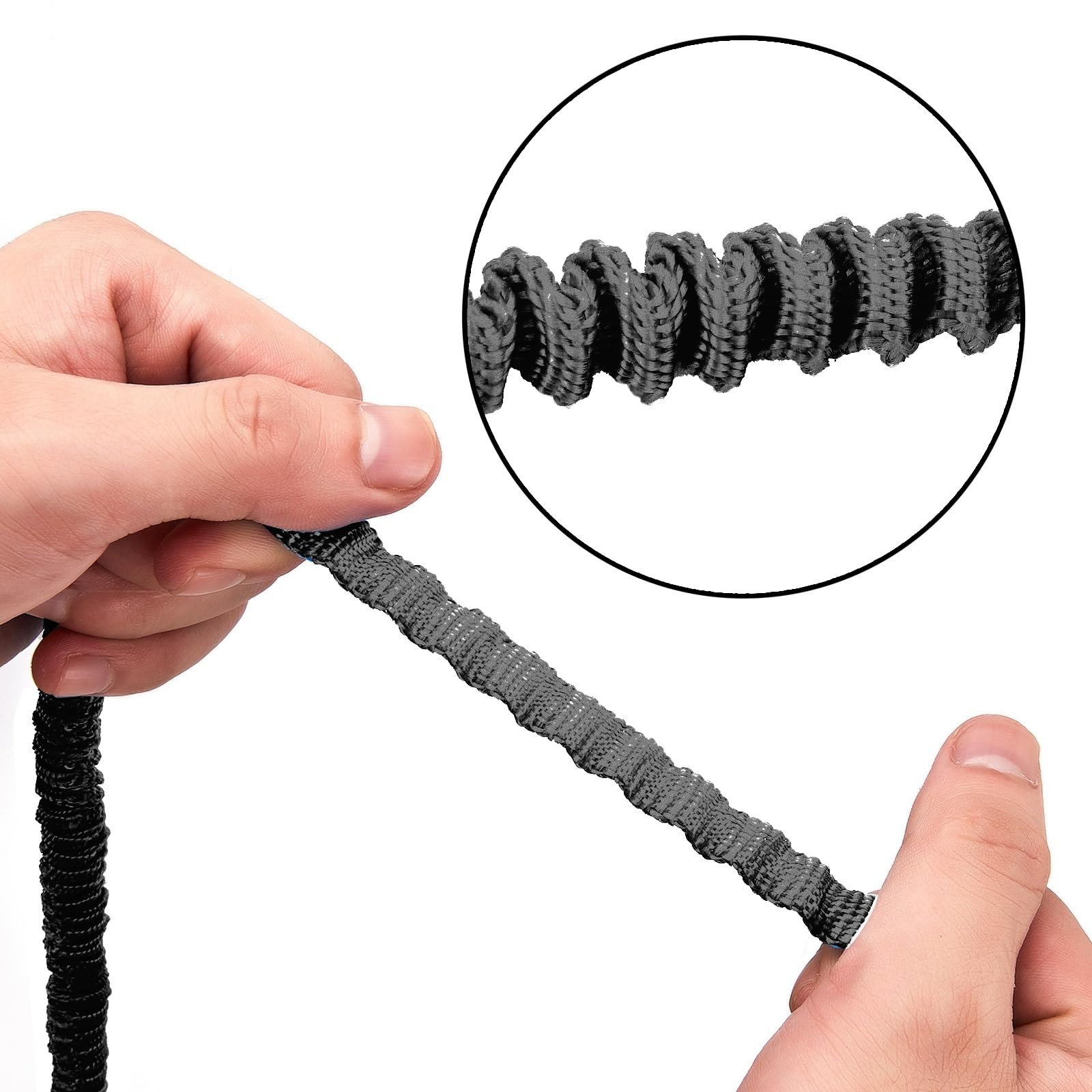 Kayak Paddle Leash 37 ft Stretchable Lanyard for SUP, Canoeing, Fishing 4