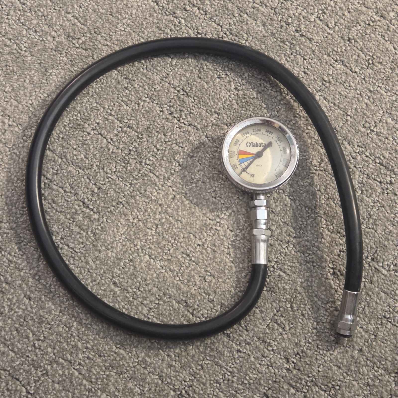 Tusa Tabata SPG Scuba Diving Air Gauge – Large 2.5″ – Tested & Working