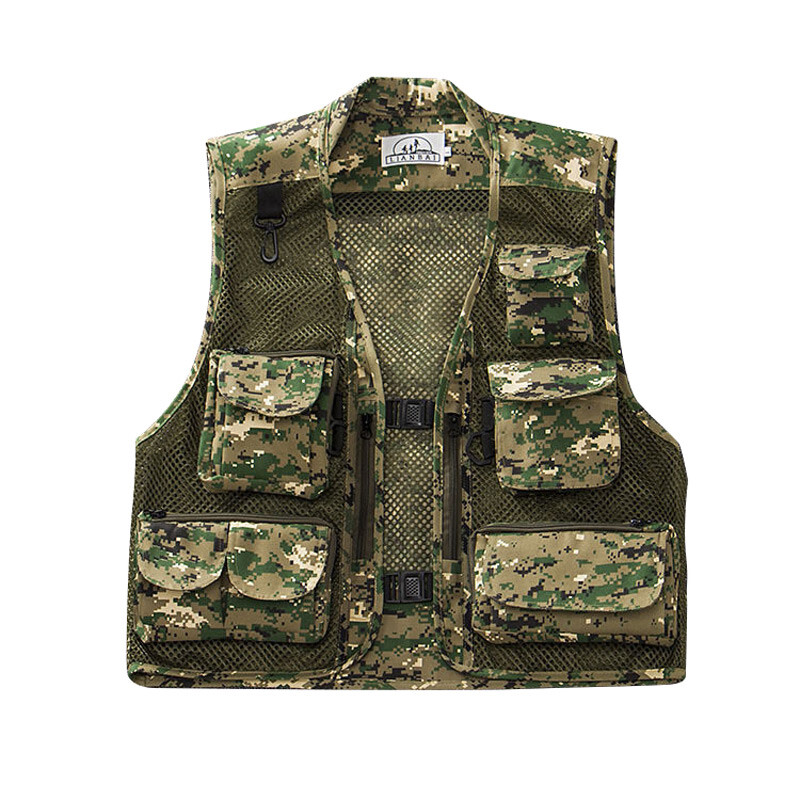 Fishing Vest Jacket for Men Women Utility Vest with Pockets Breathable Quick Dry