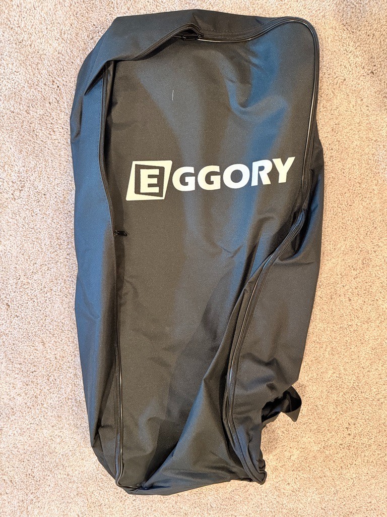 Eggory 11ft Inflatable Paddle Board SUP Set – Wood Green Bag Kit