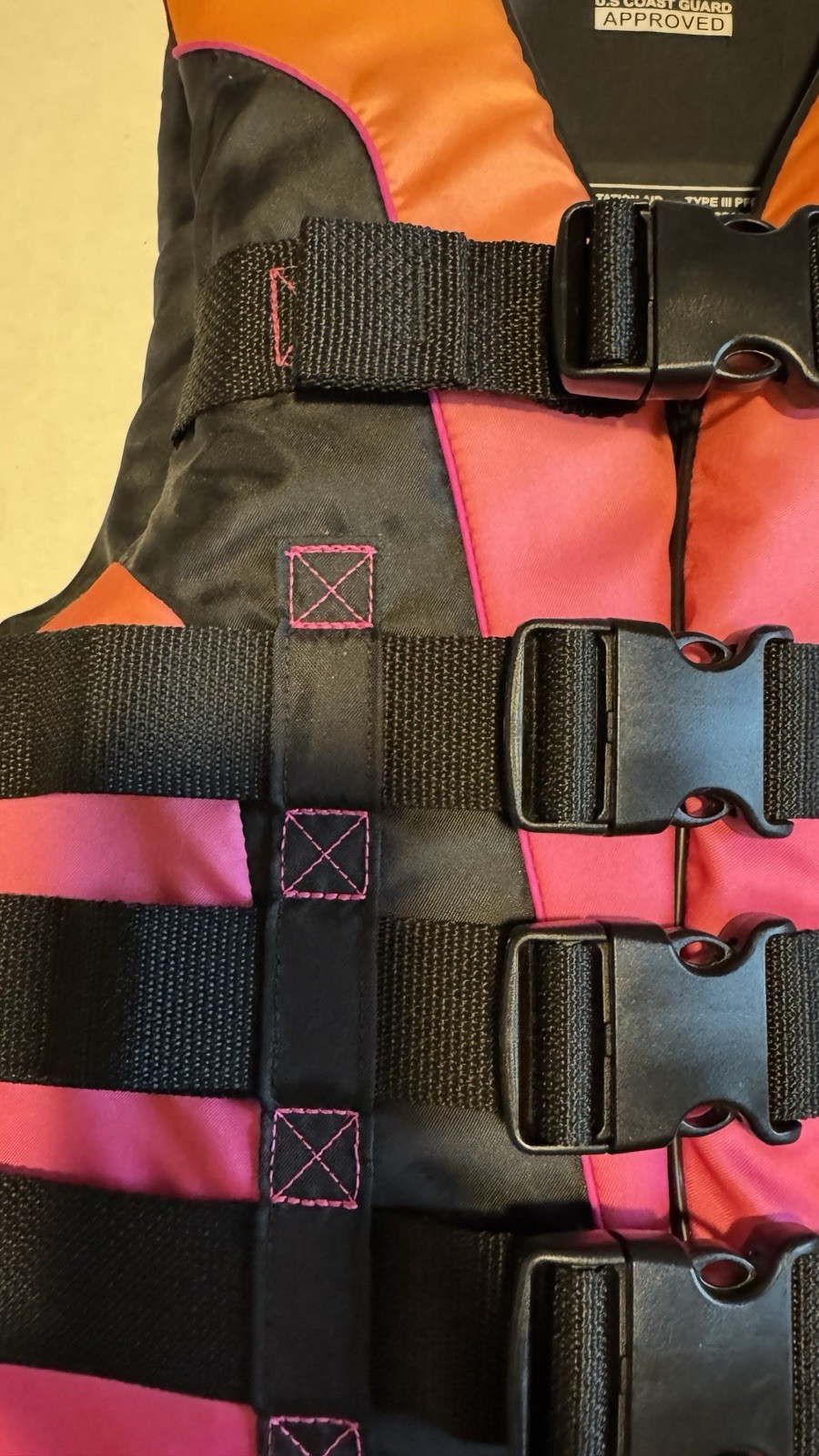 DBX Life Jacket Adult X-small U.S Coast Guard Approved