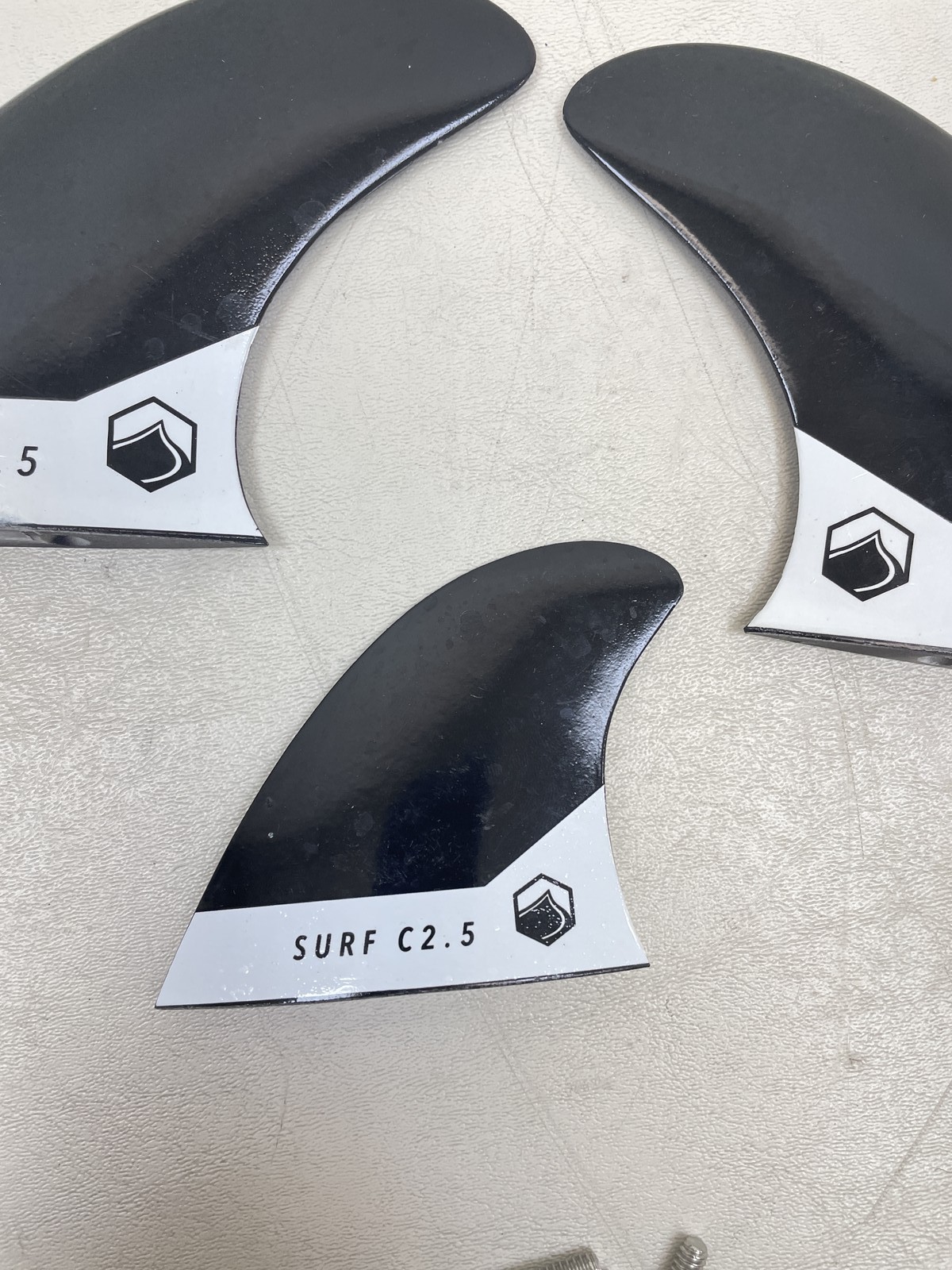 LIQUID FORCE S3.5 / C2.5 WAKESURF FINS SET OF 3