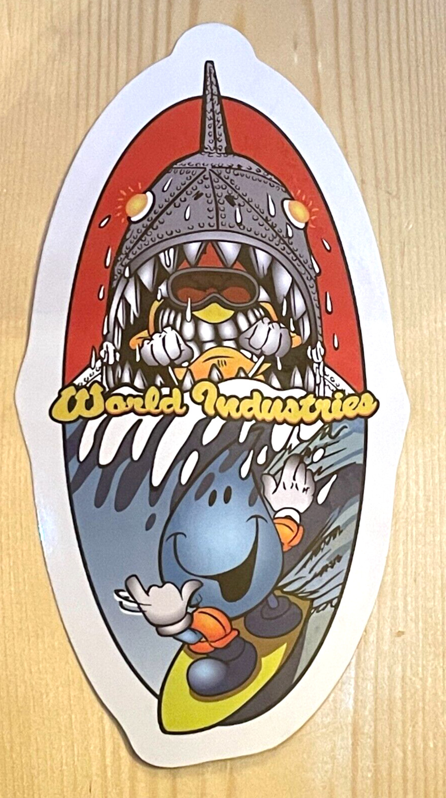 World Industries, Surfing FlameBoy & Mechanical Shark, #1206-121622