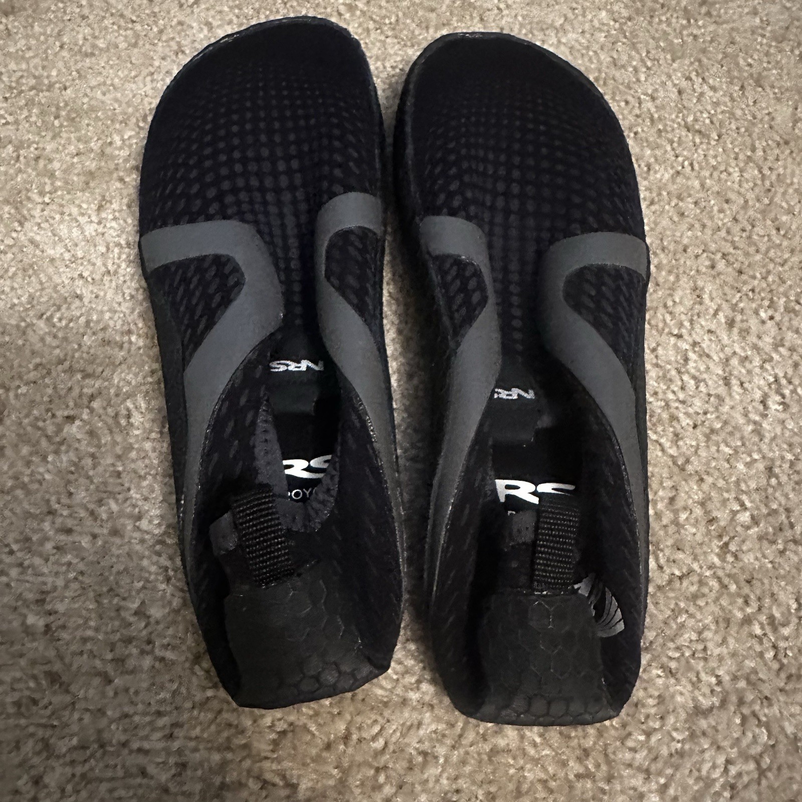 NRS Men’s Size 13 Arroyo Neoprene Wet Shoe Water Shoes Black & Gray NWOT