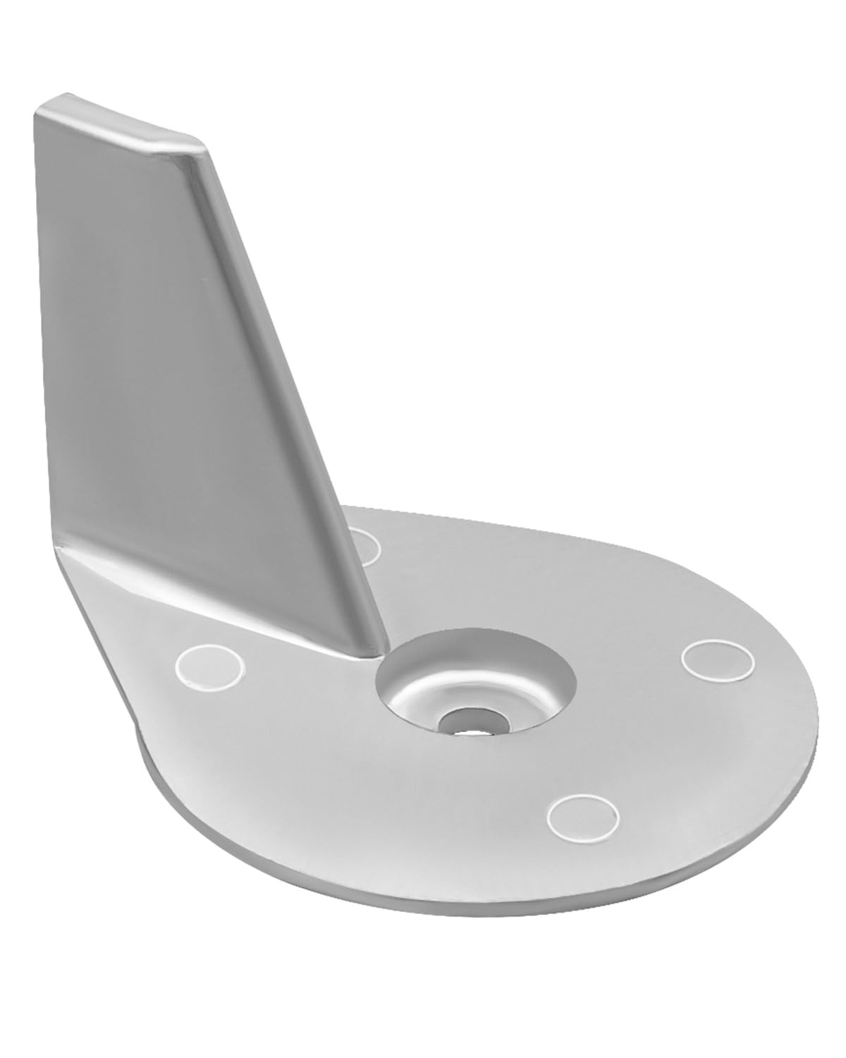Boat Motor Trim Tab Anode Fit for Mercury Mariner Force 25HP 30HP 35HP Silver