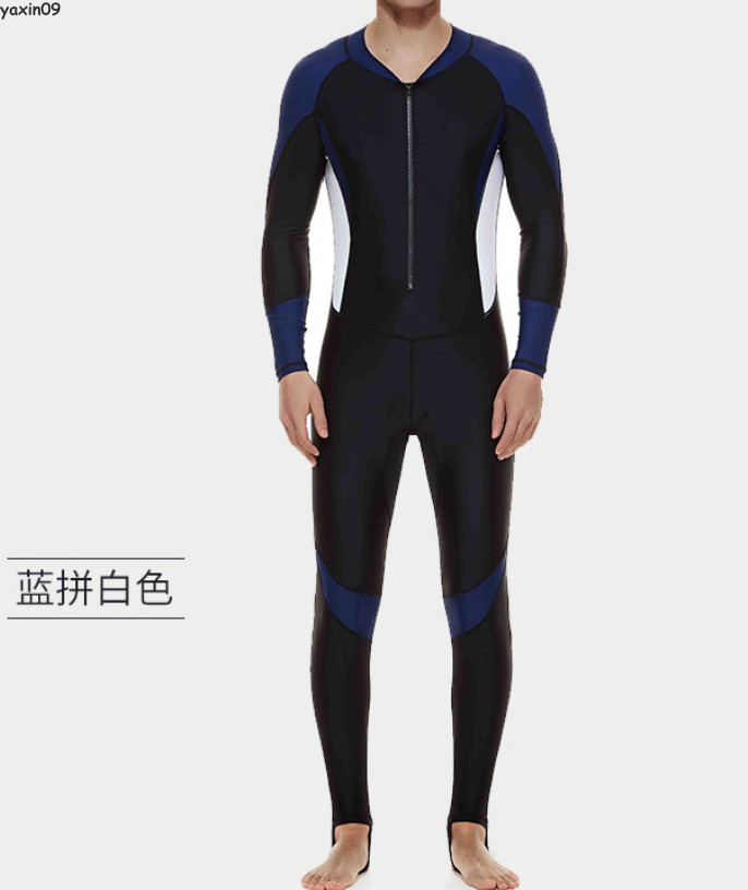 Men Dive Skins Suit Full Body Swim Swimsuit Long Sleeve Diving suit Water Sports