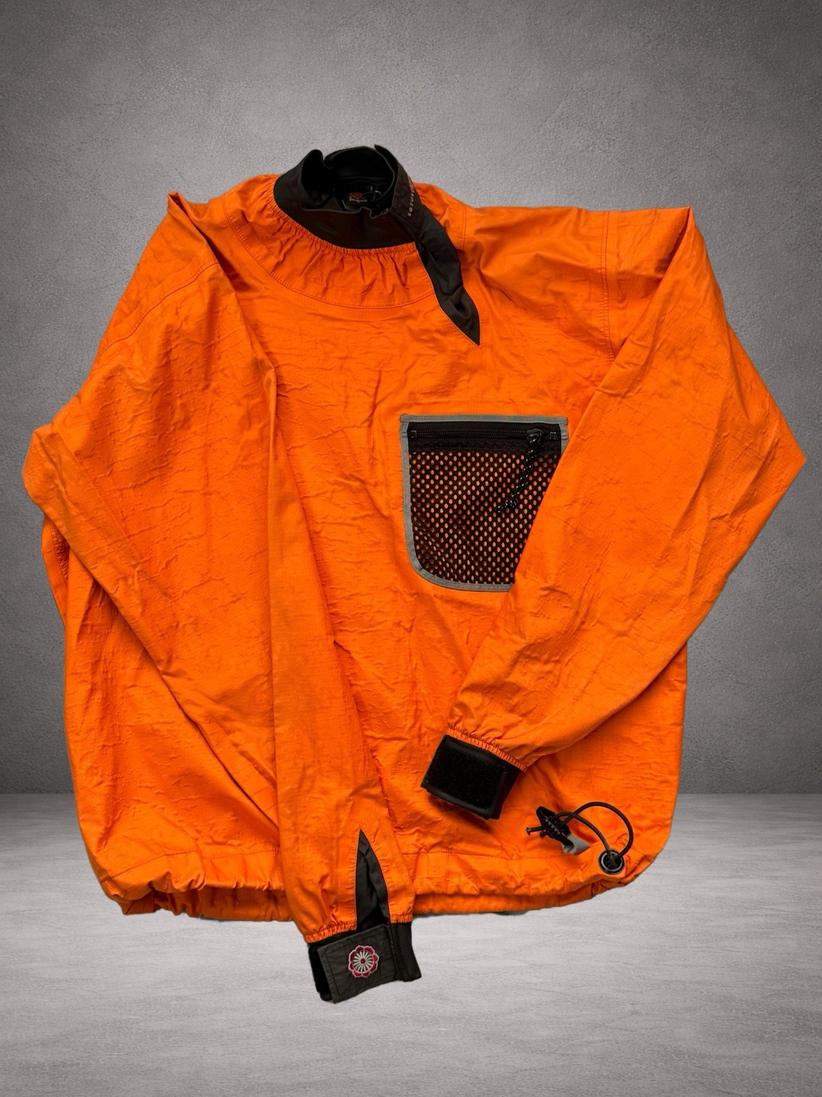 Patagonia Lotus Designs Splash Top Jacket Kayak Paddling Orange S