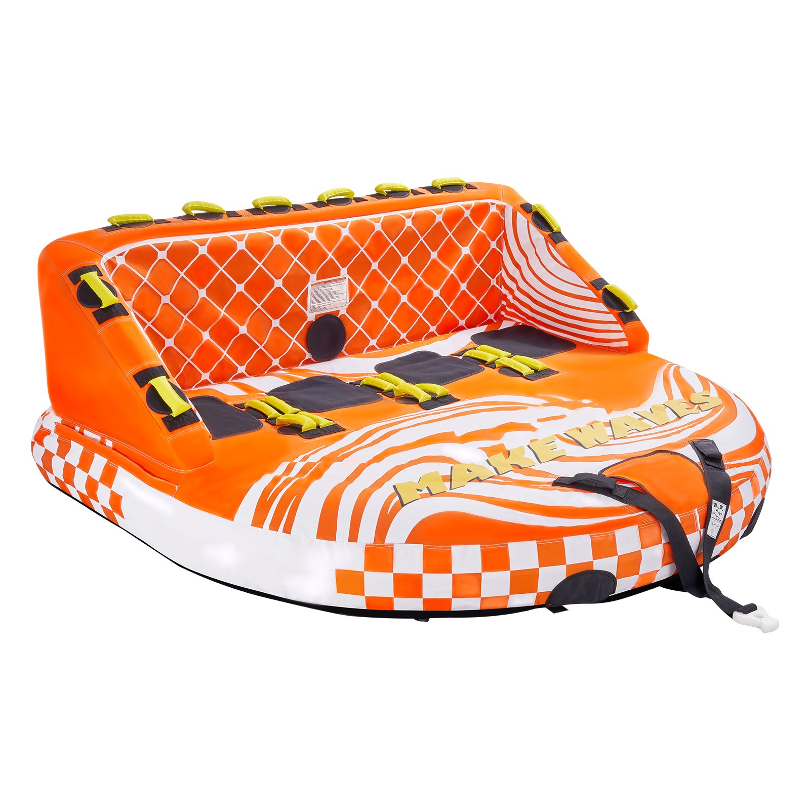 Uimoso Towable Tube for Boating 1-4 Riders Boating Tubes Towable Water Sport