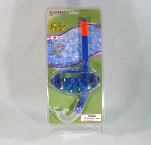 Kids Swim Mask & Snorkel Set One Size Age 4+ NEW SEALED Cayman
