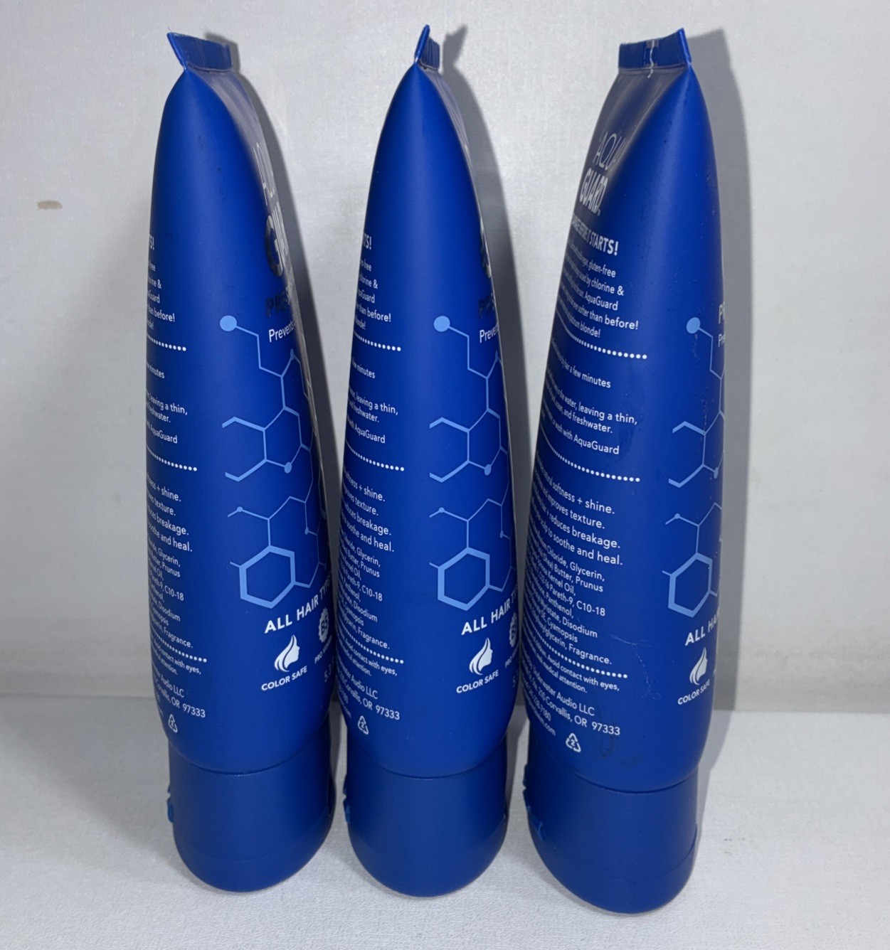 Lot Of 3- AquaGuard Pre-Swim Hair Defense 5.3fl Oz