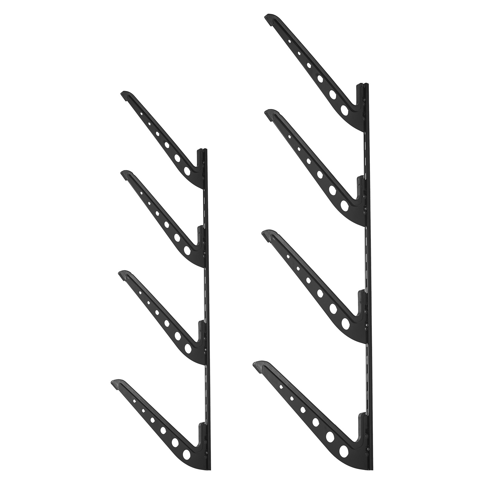 VEVOR Surfboard Wall Mount 1/3/4/5 Tiers Horizontal/Vertical Surfboard Rack