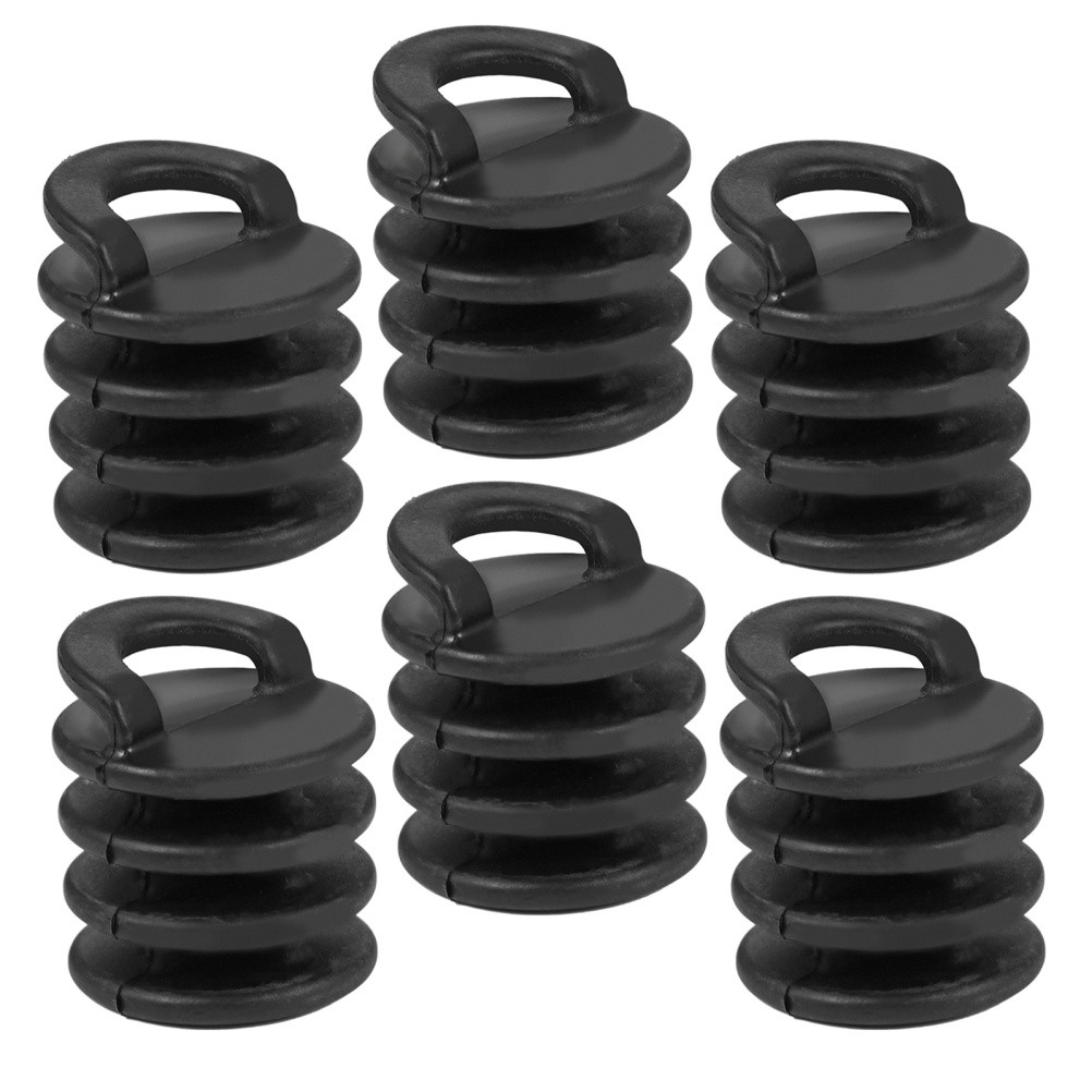 6 Pcs Kayak Scupper Plugs Form-fitting Kit Drain Holes Stopper Bung